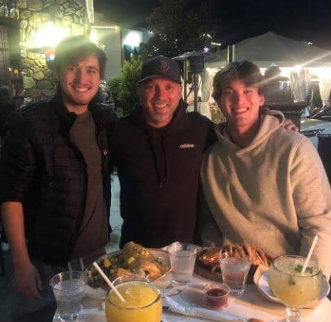 Kristi Branim Fox sons Kyler and Caleb and ex-husband Douglas.